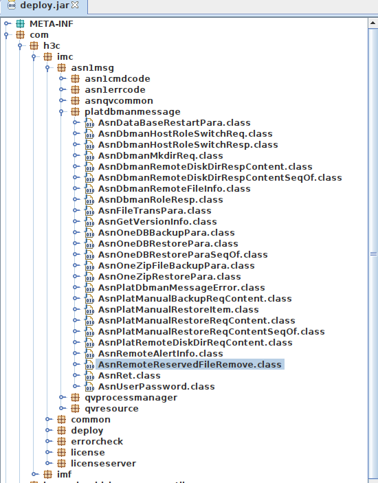 Decompiled Deploy.jar classes