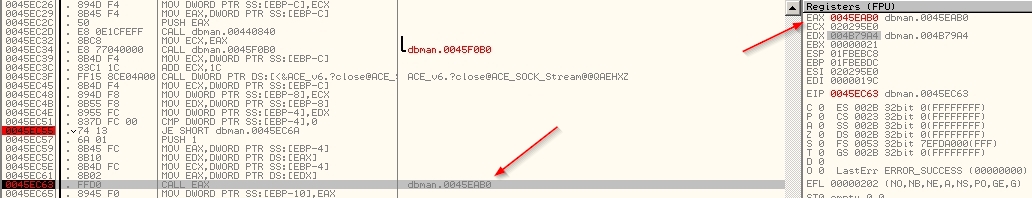 Resolving 45EAB0 function address in runtime